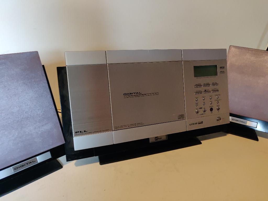 stereo combinatie, Audio, Tv en Foto, Stereo-sets, Overige merken, Microset, Ophalen of Verzenden, Tuner of Radio