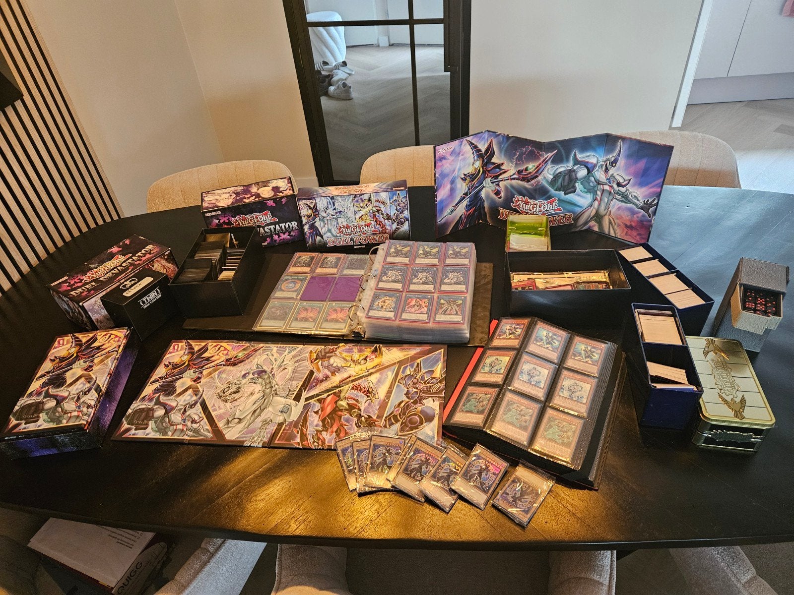 Grote Yu-Gi-Oh! collectie: Alles in een keer weg!, Ophalen of Verzenden, Zo goed als nieuw