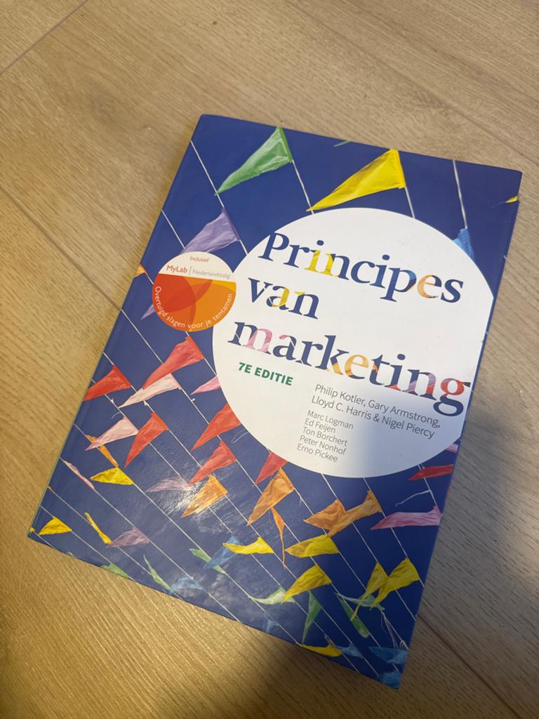Principes van marketing - 7e editie, Boeken, Ophalen, Zo goed als nieuw, Economie en Marketing