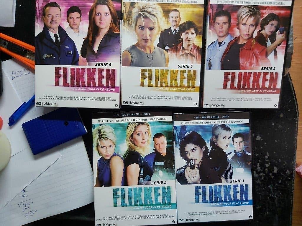 flikken 1  3  4  5  en8, Vanaf 9 jaar, Ophalen of Verzenden, Zo goed als nieuw, Drama