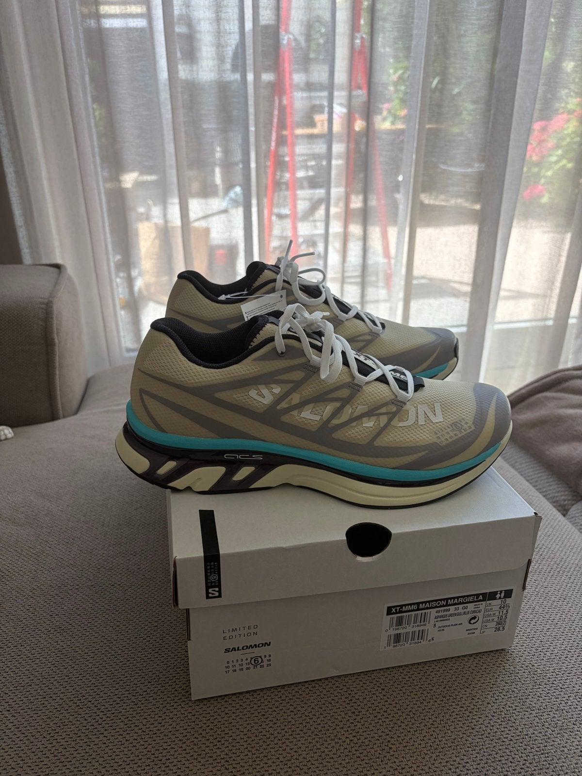 Maison Margiela x Salomon XT-4 Advanced Sneakers - Ongedrage, Ophalen of Verzenden, Nieuw, Overige kleuren, Sneakers of Gympen