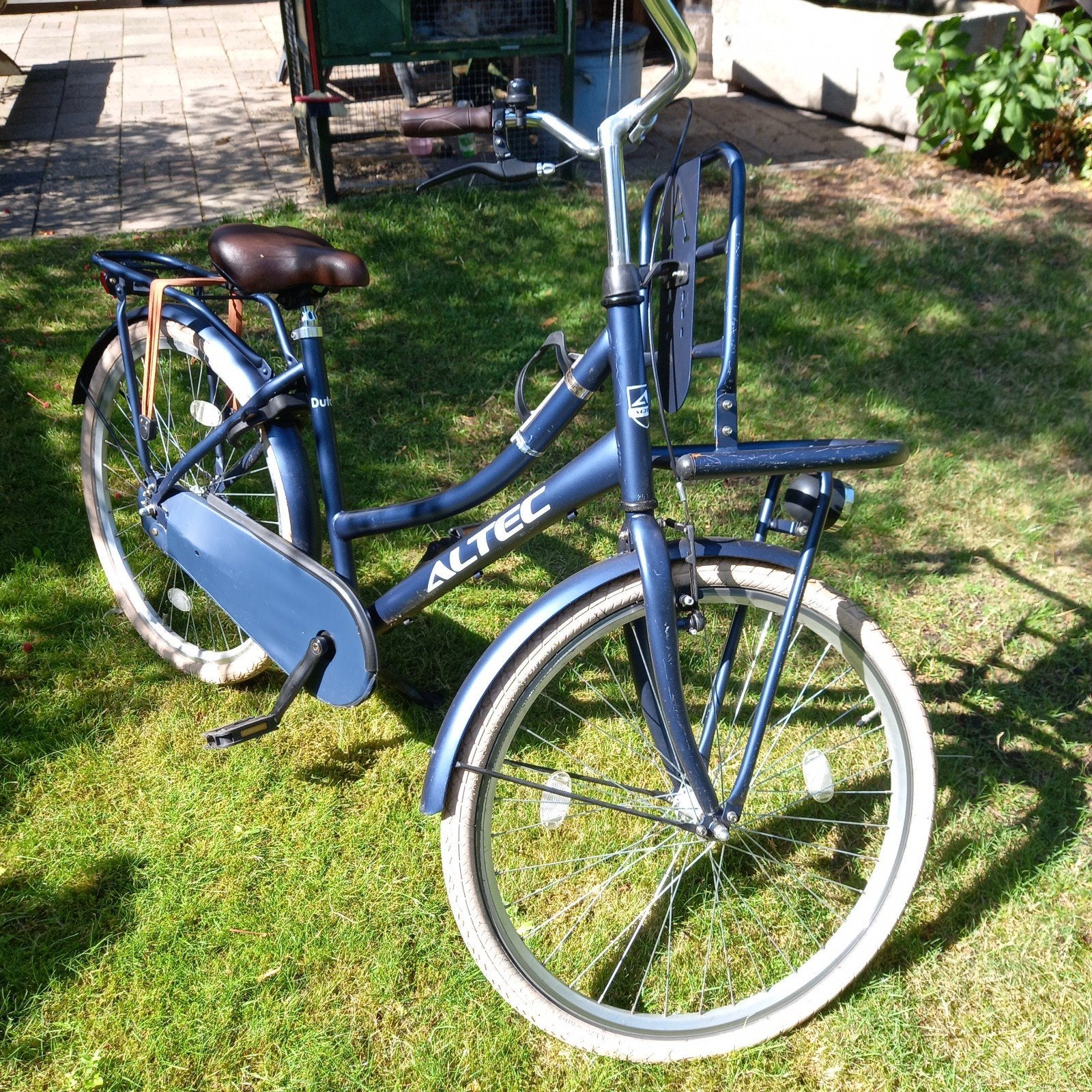 Altec fiets (26 inch) met voordrager en bidonhouder, Ophalen, Gebruikt, Velgrem, Overige merken