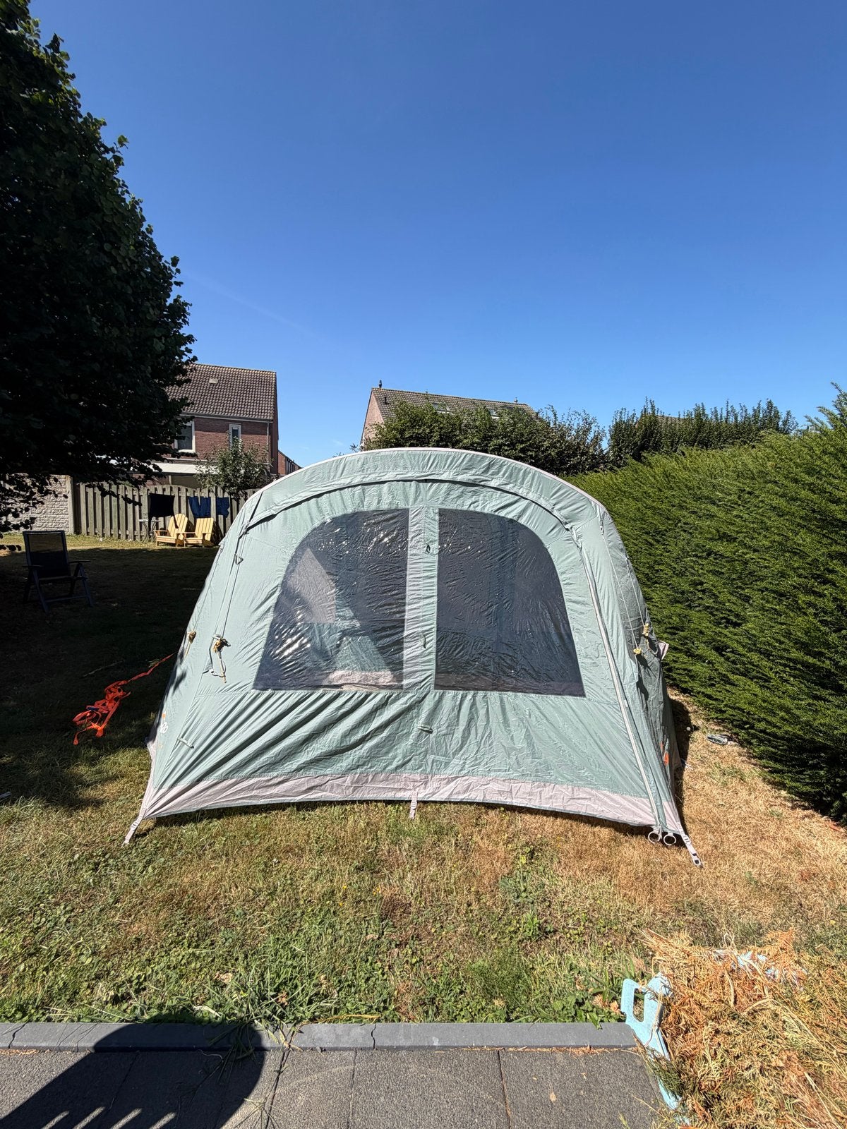 Vango Airbeam tent - Ruime 6-persoons opblaasbare tent, Ophalen of Verzenden, Gebruikt, Tot en met 6