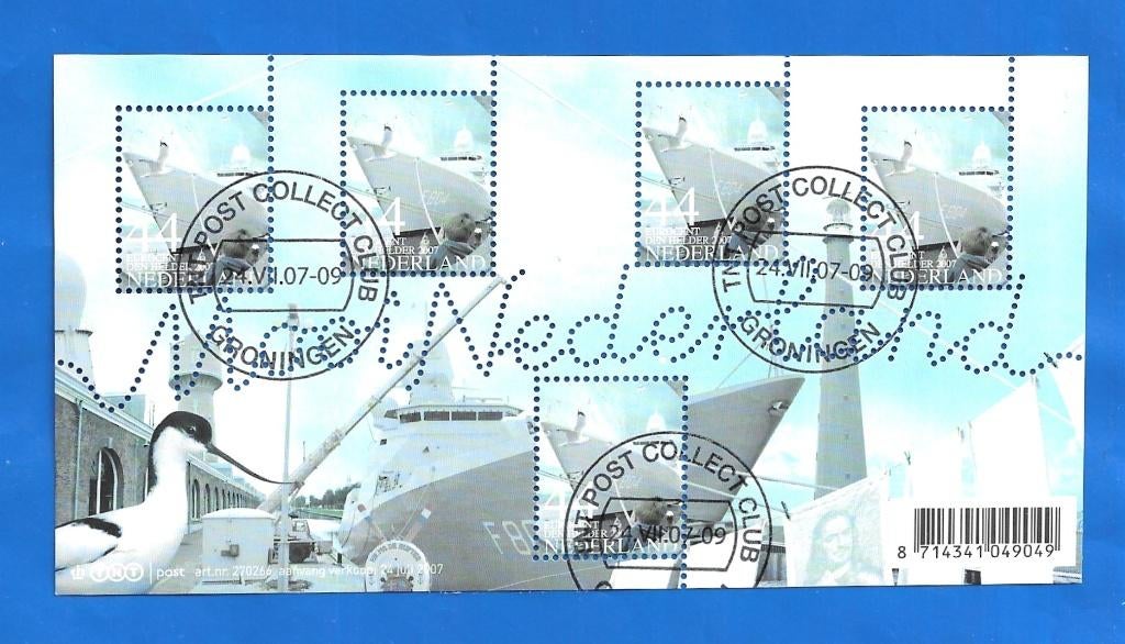 NVPH 2513 Mooi Nederland Den Helder - 2007 gestempeld, Postzegels en Munten, Postzegels | Nederland, Verzenden, Na 1940, Gestempeld