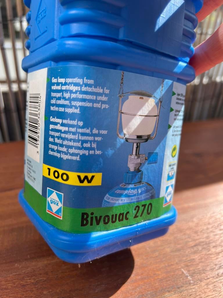 Campinggaz lampje, Ophalen of Verzenden, Zo goed als nieuw