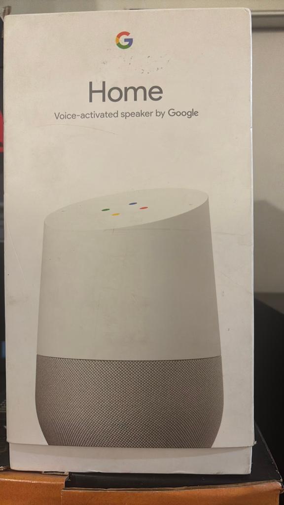 Google Home Voice-activated speaker, Audio, Tv en Foto, Luidsprekers, Overige merken, Overige typen, Ophalen of Verzenden, Zo goed als nieuw