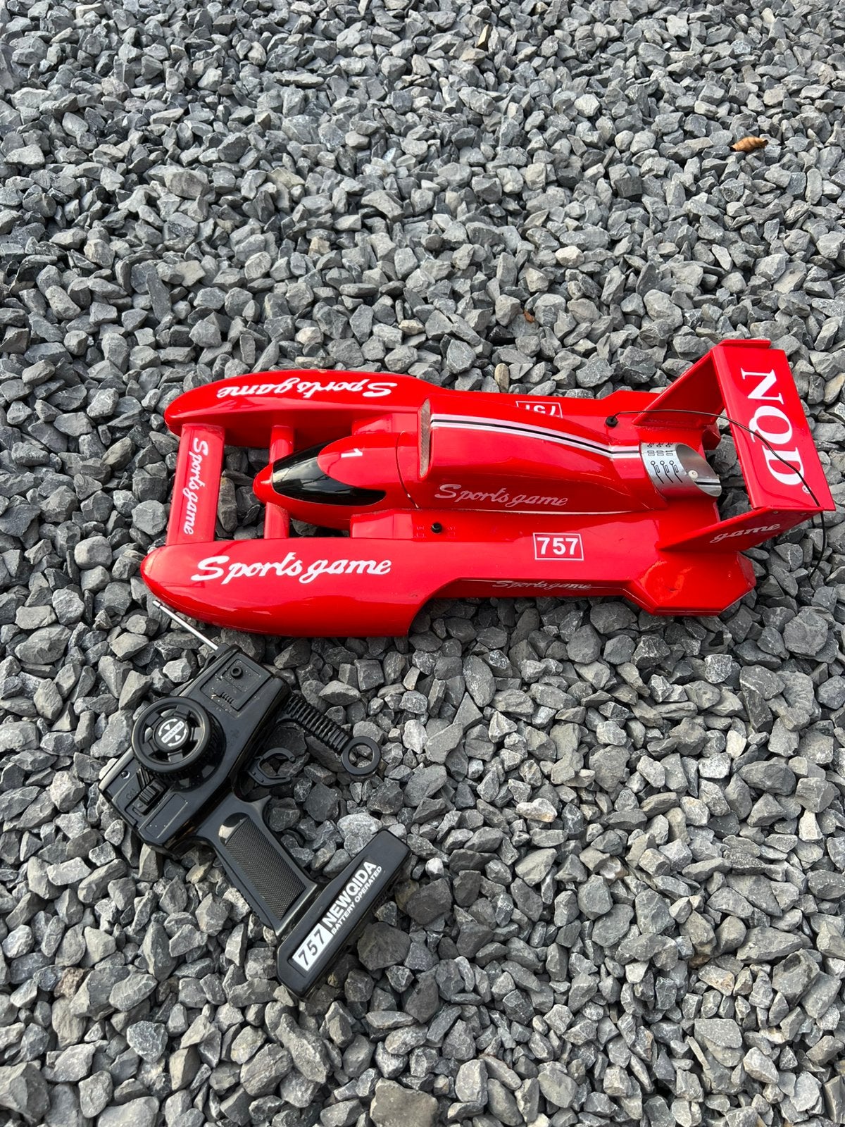 Rc boot NQD (Newqida) 757 "Sports Game", Ophalen, Gebruikt