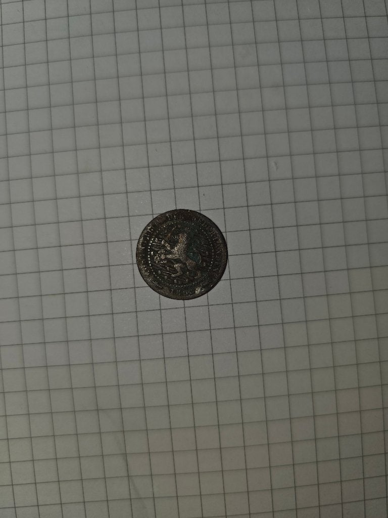 Oude 1 cent munt, Postzegels en Munten, Ophalen, Koningin Wilhelmina, 1 cent, Losse munt