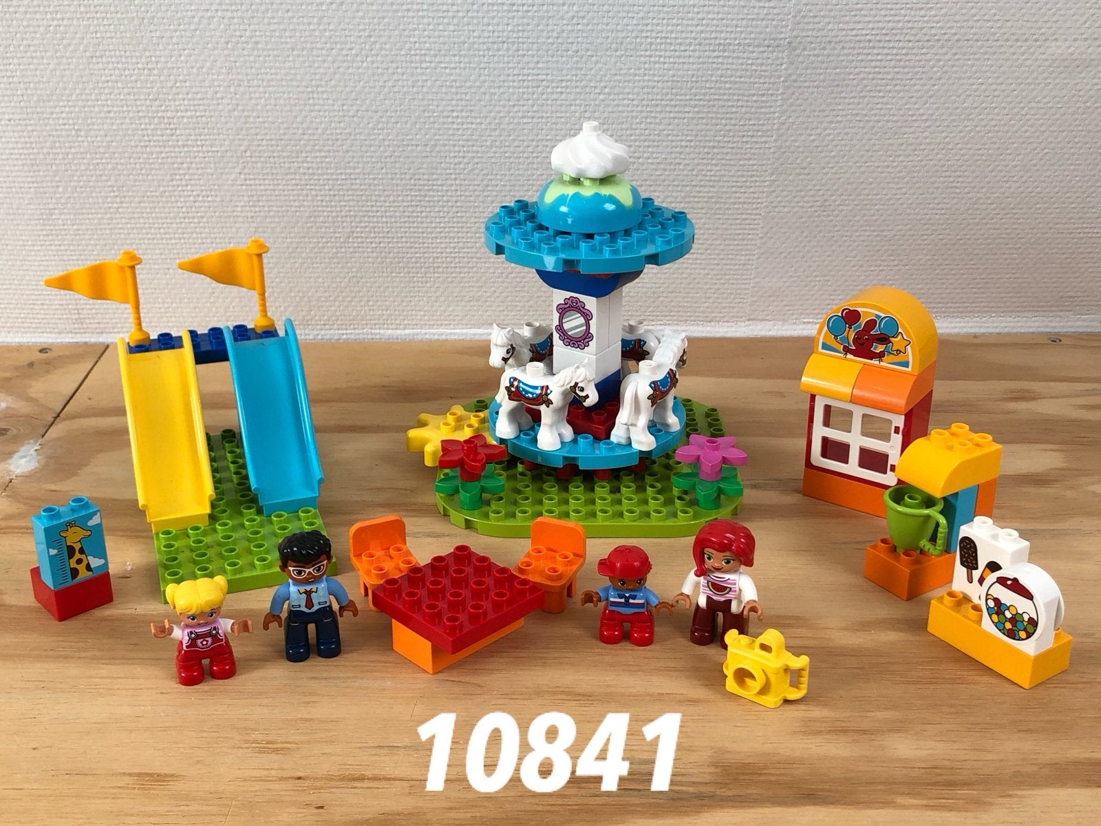Duplo familiekermis kermis 10841 (compleet) 2, Ophalen of Verzenden, Zo goed als nieuw, Complete set, Duplo