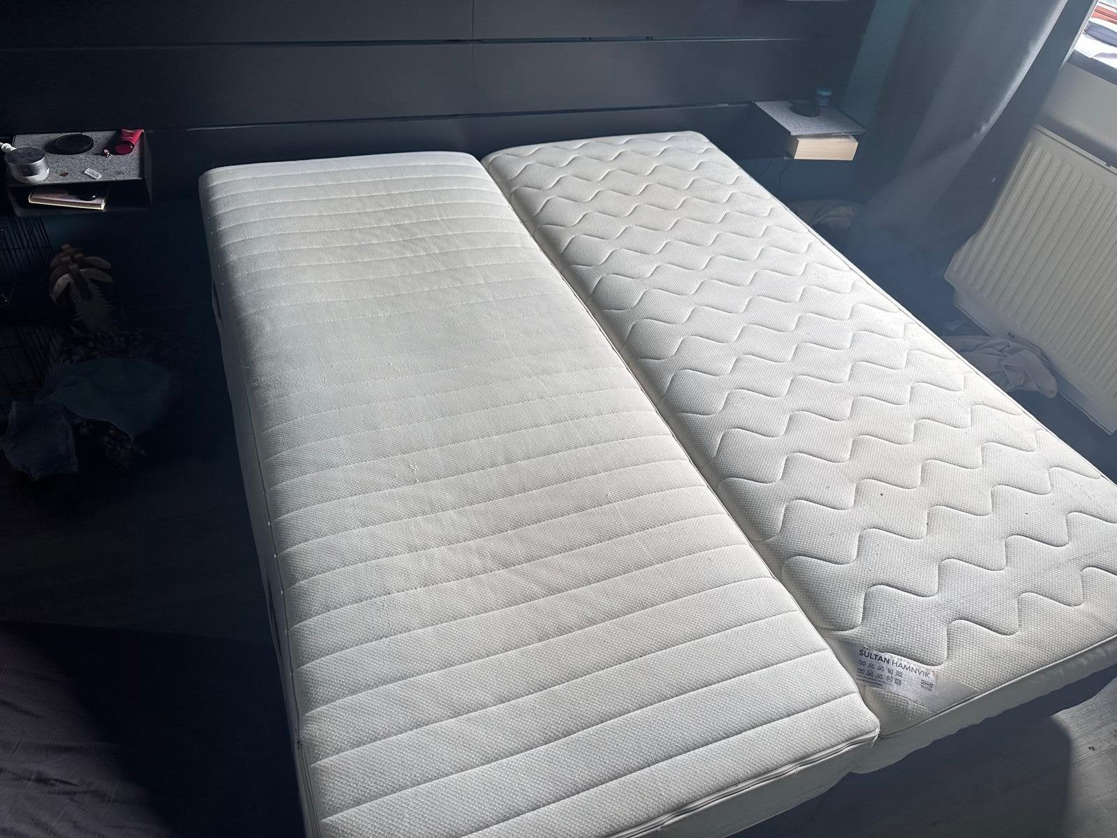2 persoons boxspring 160x200, Ophalen, Gebruikt, Tweepersoons, 200 cm