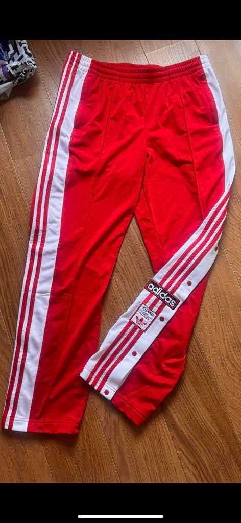 Adidas Adibreak Track Pants Rood - Maat L, Verzenden, Maat 42/44 (L), Zo goed als nieuw, Lang