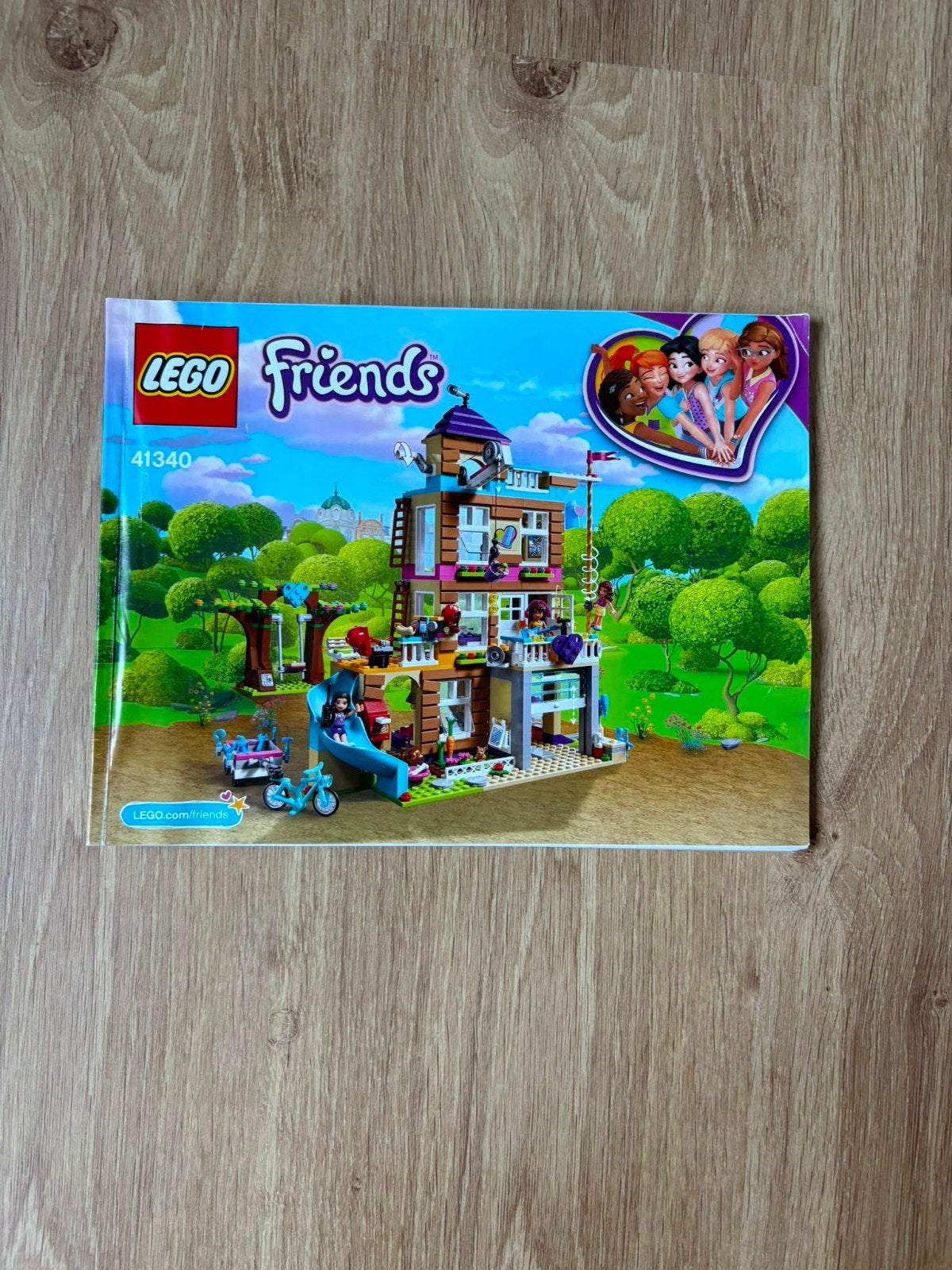 Lego Friends Vriendenhuis 41340 - Compleet met instructies, Ophalen, Lego, Compleet, Friends
