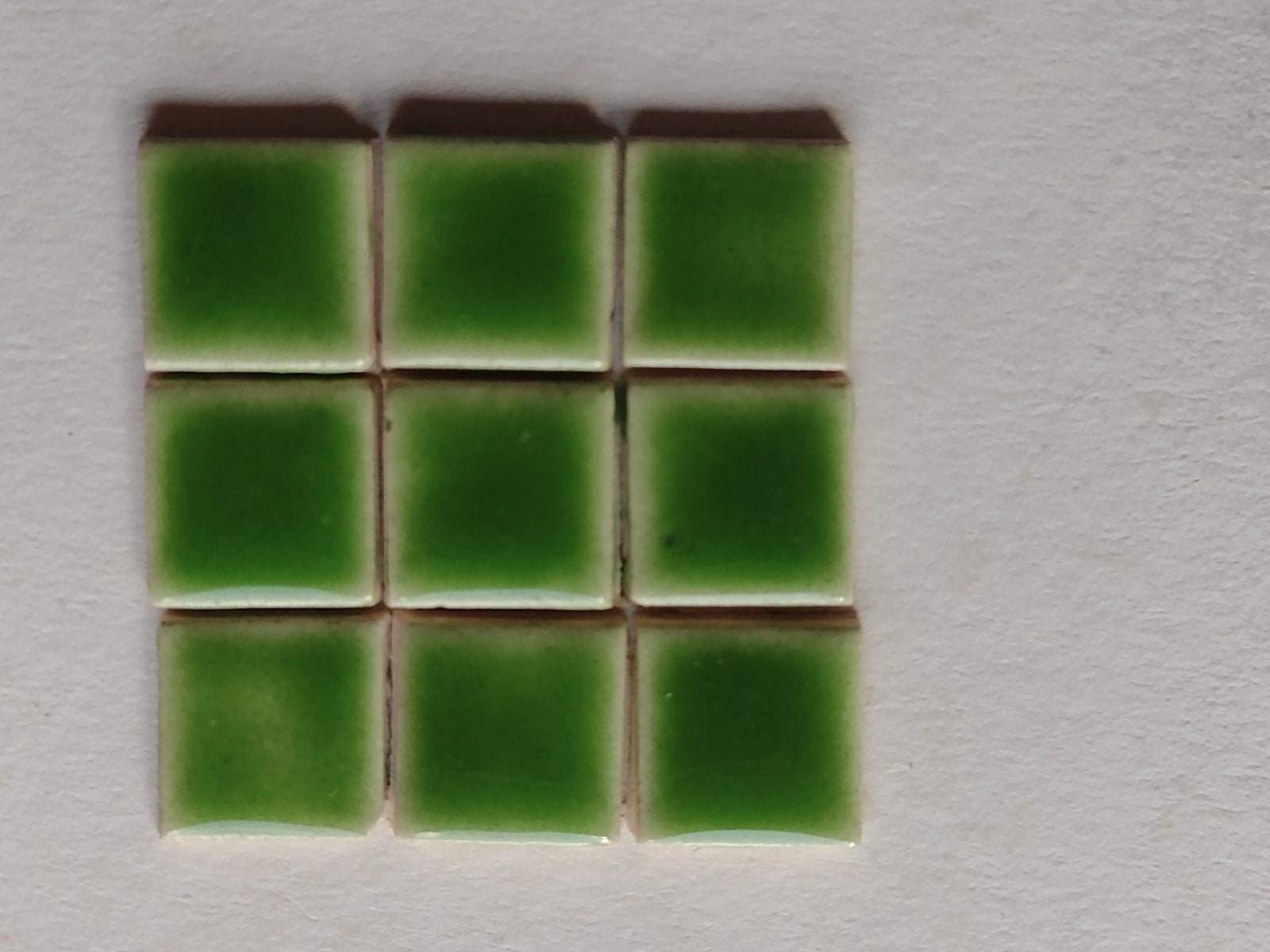 glazuur tegels 11 x 11 mm in div. kleuren - Fennicole, Ophalen, Nieuw, Overige typen