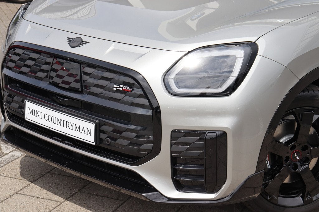 MINI Countryman E / JCW / Pakket L / 19" John Cooper Works R, Stof, Countryman, SUV of Terreinwagen, Zilver of Grijs