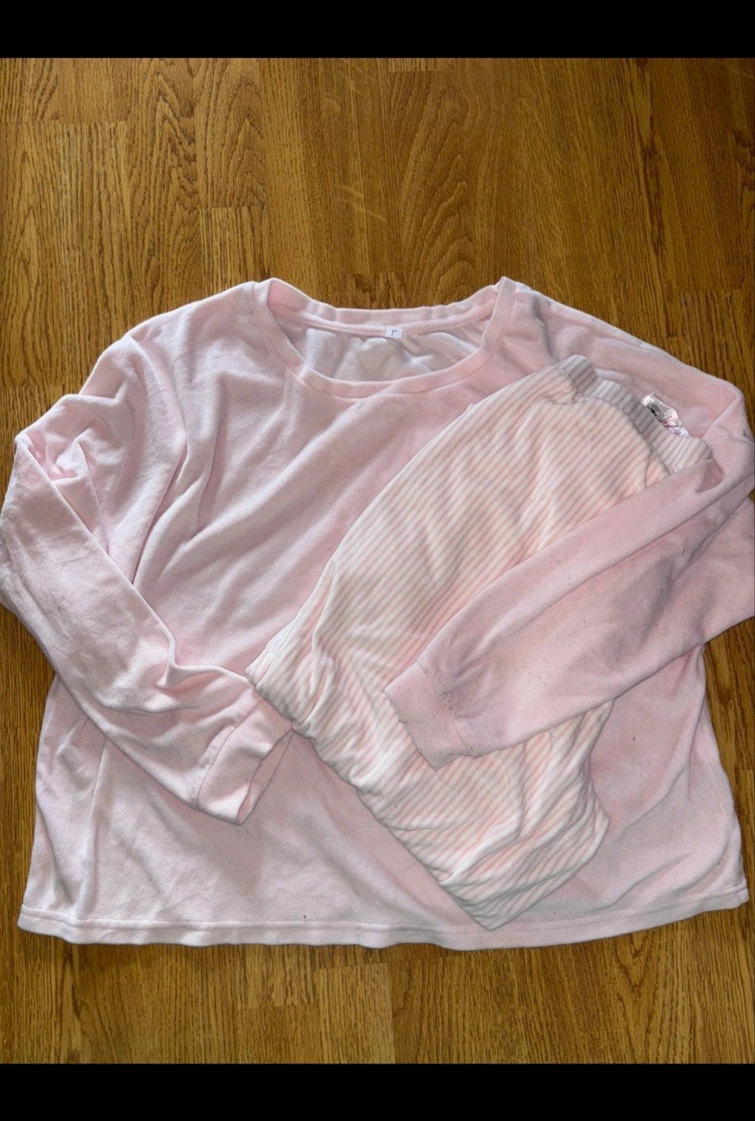 zgan velours  huispak action maat L roze, Maat 42/44 (L), Ophalen of Verzenden, Zo goed als nieuw, Action