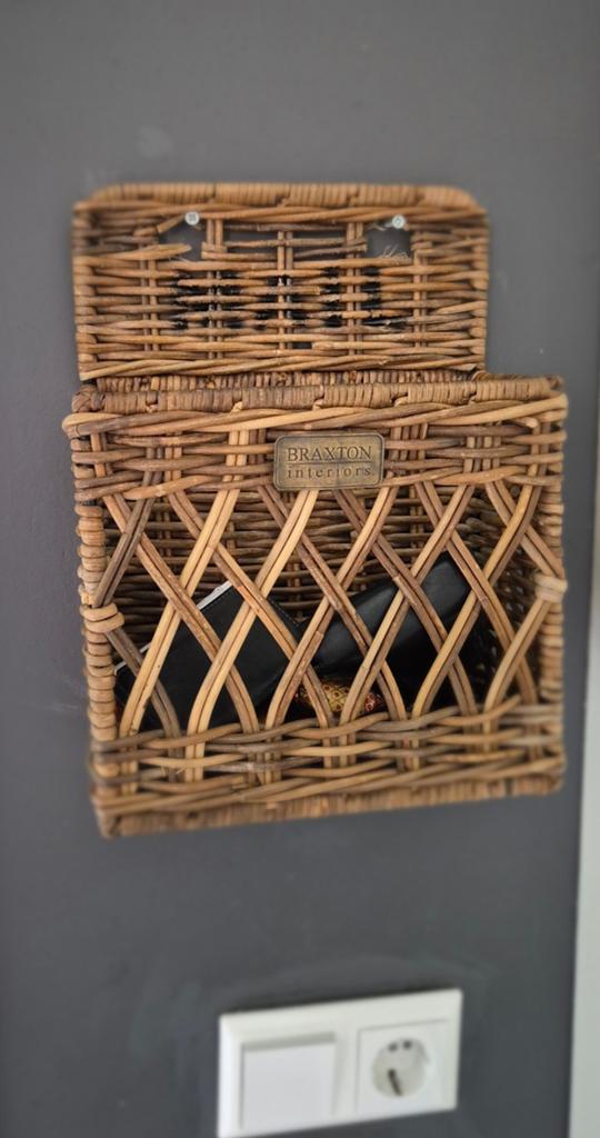 Wandmandje van Braxton Interiors, Gebruikt, Ophalen of Verzenden, Landelijk, Natuurlijk materiaal