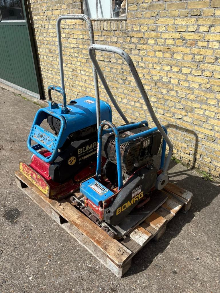 2x bomag trilplaat opknappers Hatz diesel, Ophalen of Verzenden, Gebruikt, Overige soorten, Wacker/Weber/Bomag/Revo