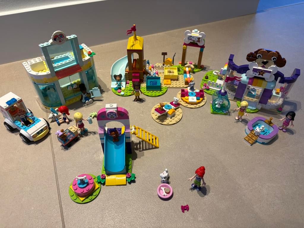 Lego Friends 5 sets - 41691, 41695, 41698, 41396, 41694, Kinderen en Baby's, Speelgoed | Bouwstenen, Zo goed als nieuw, Ophalen of Verzenden