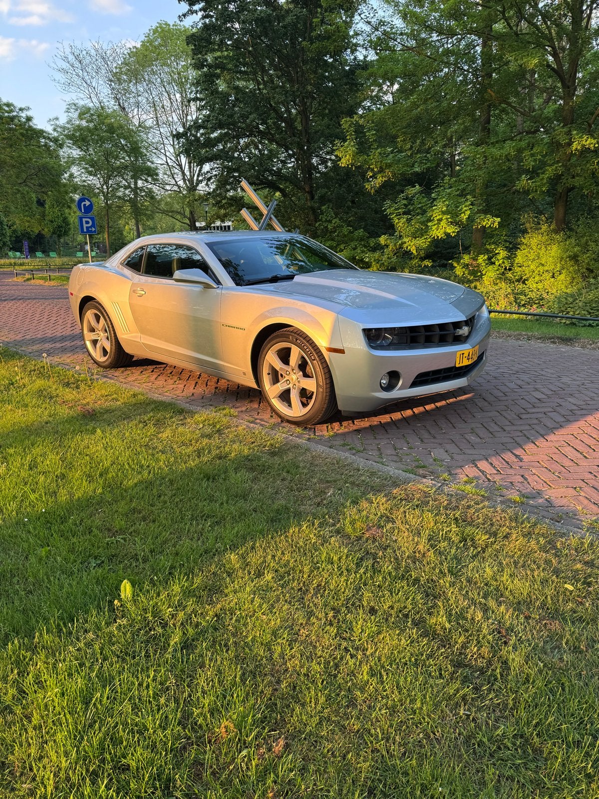 Chevrolet Camaro 2009, Auto's, Chevrolet, Particulier, Camaro, Benzine, Coupé, Handgeschakeld, Geïmporteerd, Zilver of Grijs, Zwart