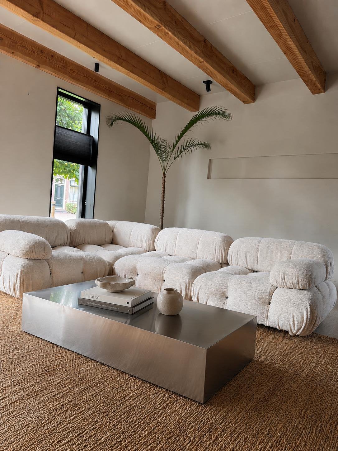 B&B Italia Camaleonda (4-delig), Ophalen, Zo goed als nieuw, Vierpersoons of meer, Stof