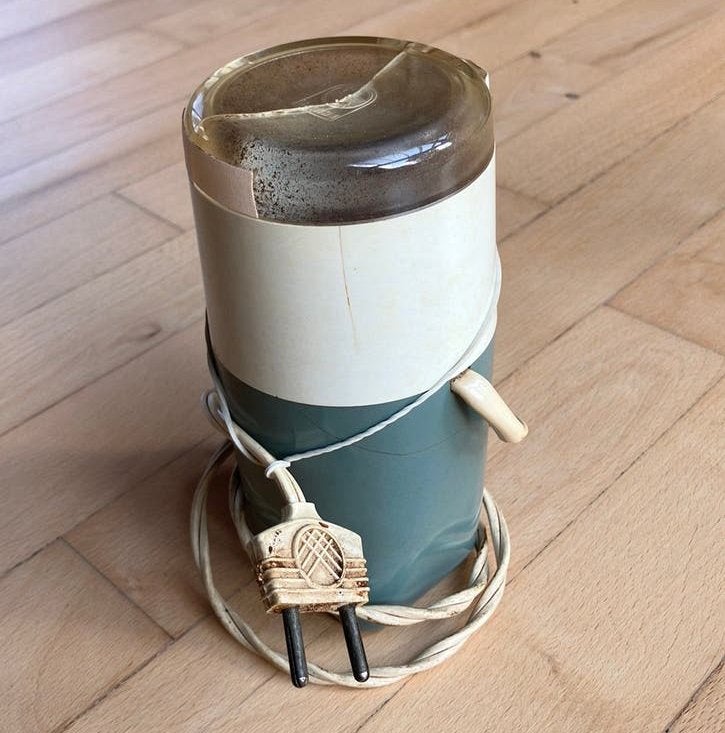 Koffiemaalmachine vintage, Ophalen of Verzenden, Gebruikt, Philips, Koffiemolen