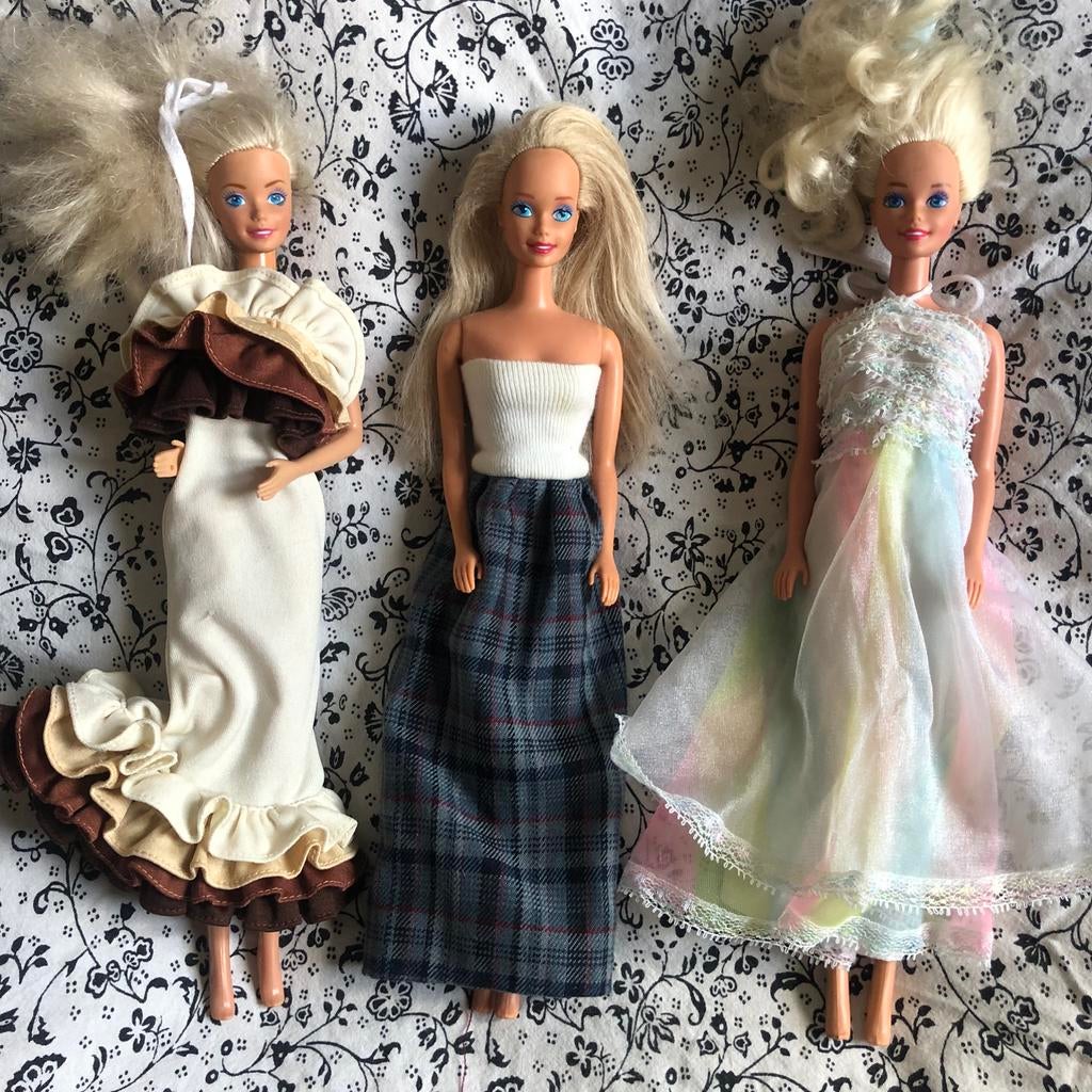 Vintage Barbies van Mattel jaren 60 en 70, Verzamelen, Poppen, Ophalen of Verzenden, Zo goed als nieuw, Pop