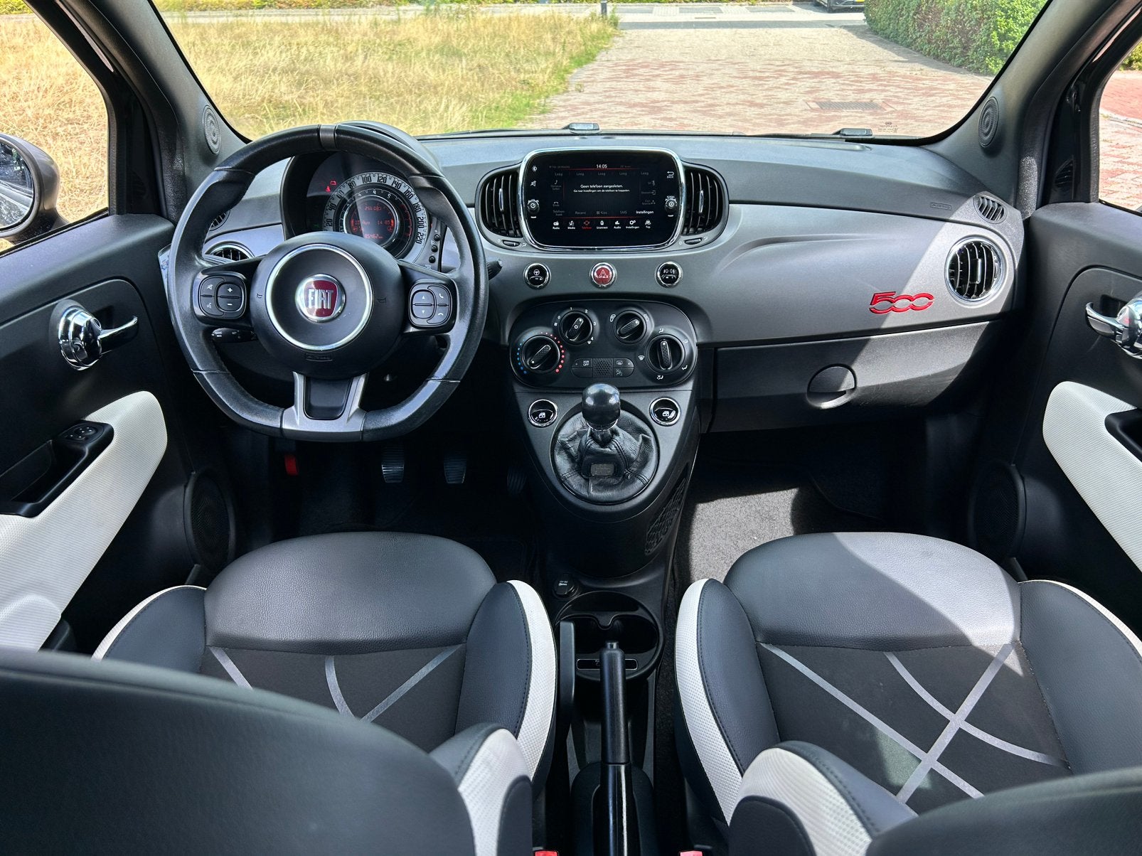 Foto 4 van Fiat 500 1.2 2017 Zwart