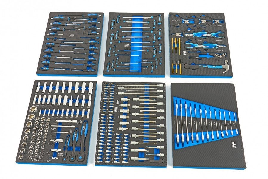 OPRUIMING Inlay vulling INCH ENGELSE MATEN gereedschapswagen, ., Nieuw, Ophalen of Verzenden, .