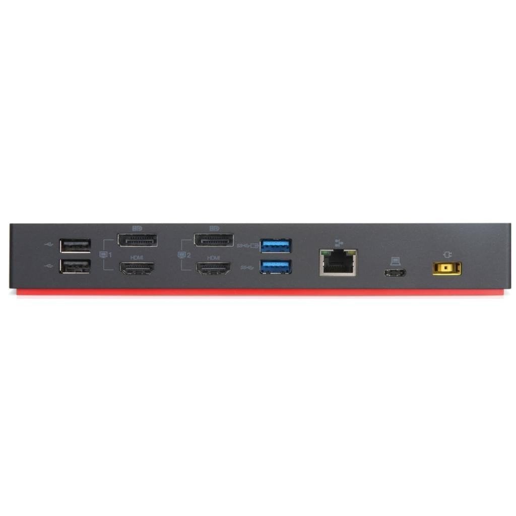 Originele Lenovo ThinkPad USB-C Dockingstation met Adapter, Docking station, Ophalen of Verzenden, Lenovo, Laptop