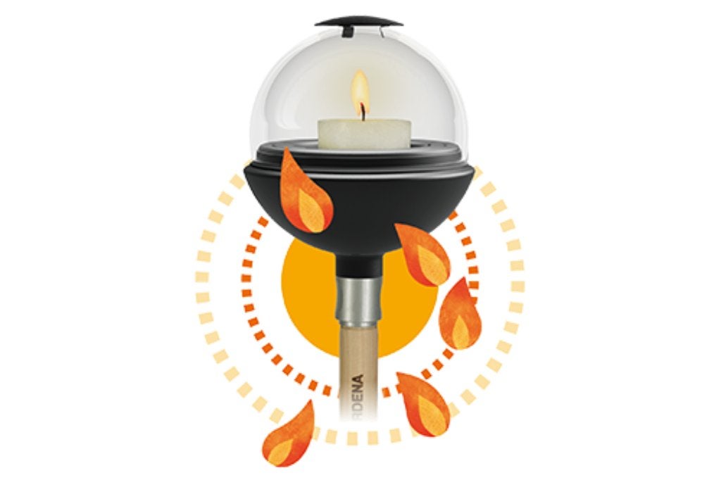 Gardena ClickUp windlicht, Tuin en Terras, Ophalen of Verzenden, Nieuw