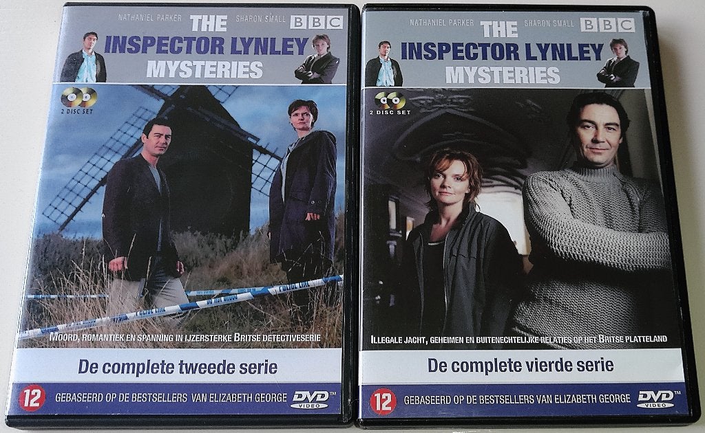 TV-Serie *** INSPECTOR LYNLEY MYSTERIES *** Seizoen 2 + 4, Vanaf 12 jaar, Ophalen of Verzenden, Zo goed als nieuw, Nederlands