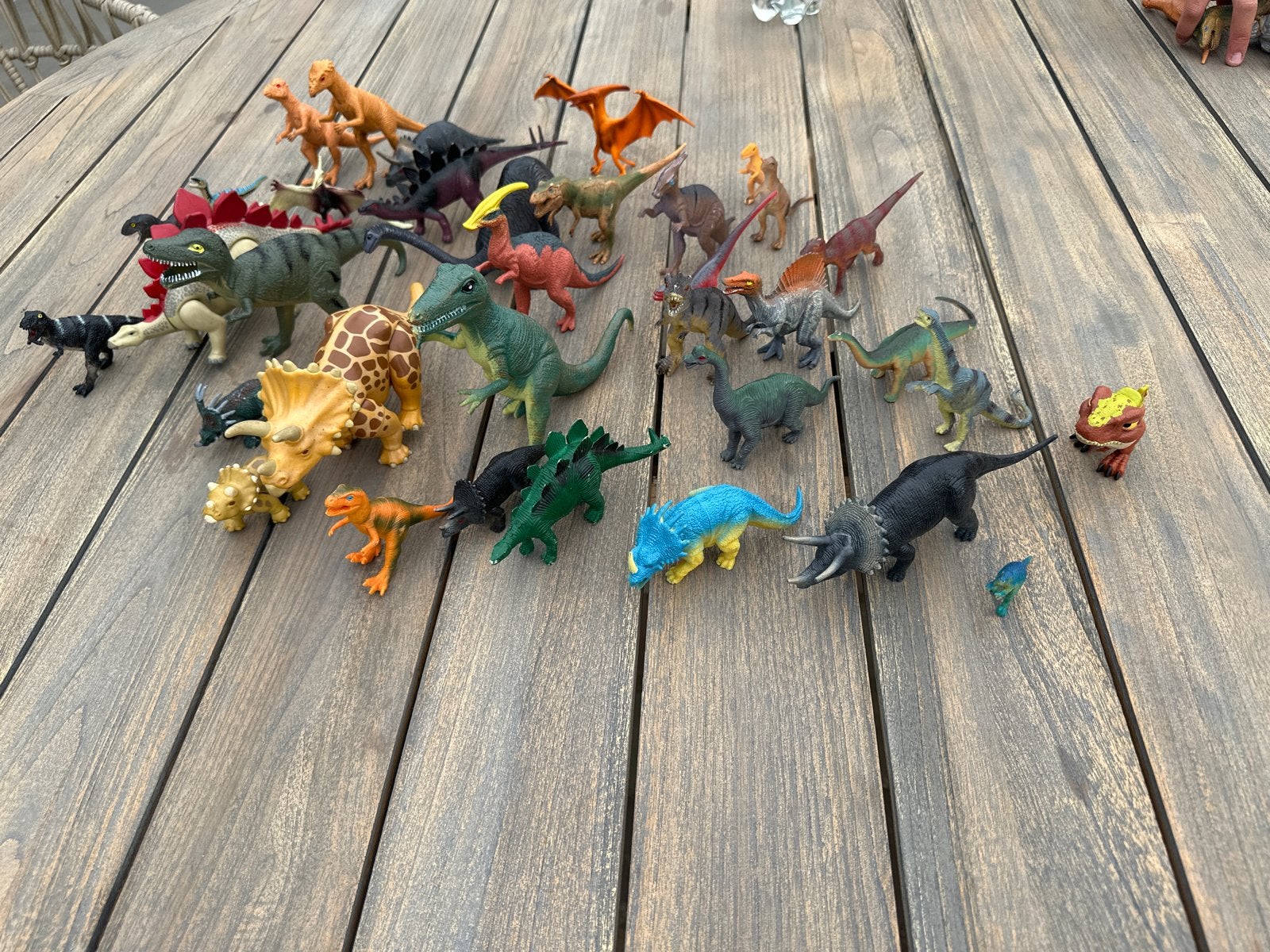 Grote verzameling dinosaurus speelgoedfiguren 14, Ophalen, Gebruikt