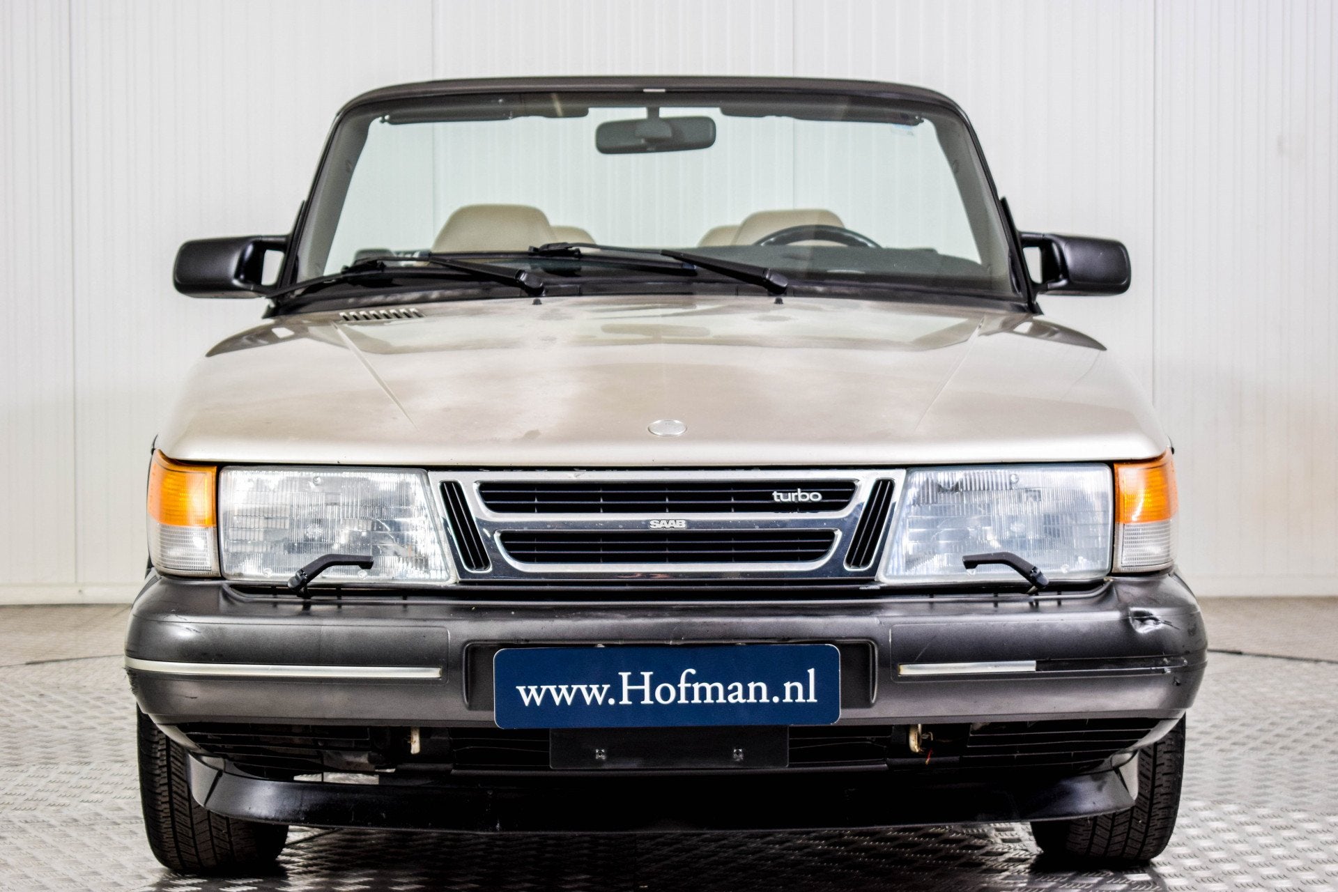 Saab 900 Turbo Cabriolet (bj 1993), Auto's, Gebruikt, Cabriolet, Leder, Handgeschakeld
