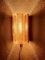 Deense Vitrika vand lampen., Gebruikt, Verzenden, E14 (klein), Glas