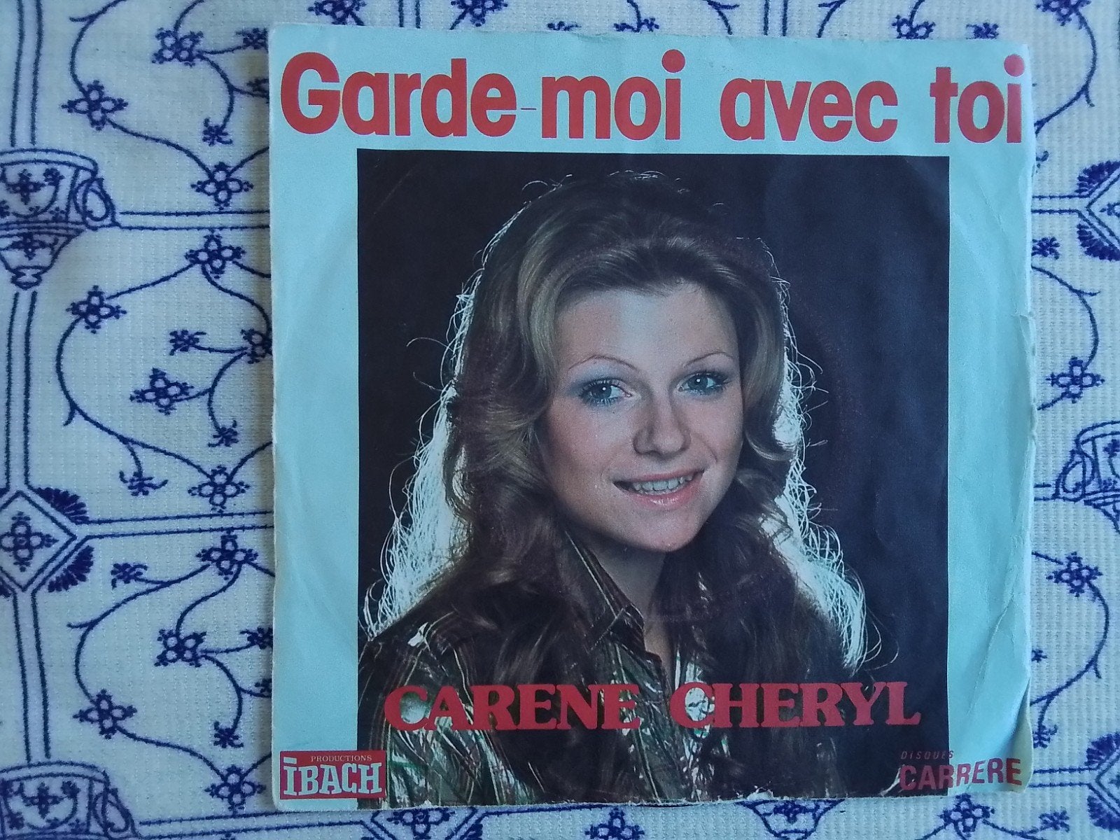 Carene cheryl            Garde moi avec toi, Ophalen of Verzenden, Zo goed als nieuw, Pop