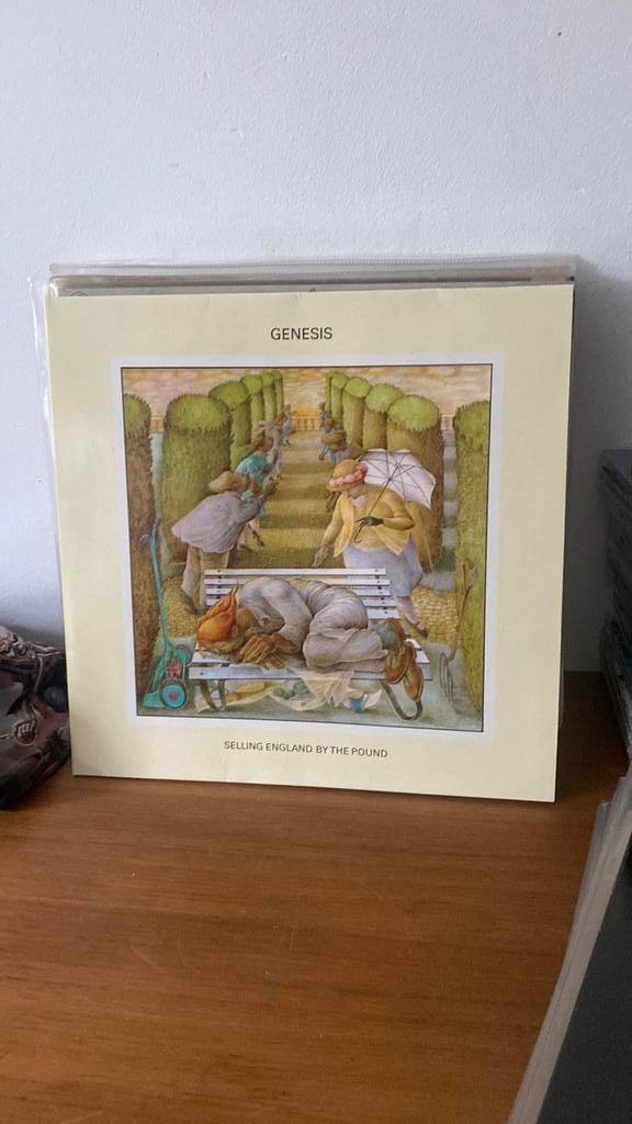 Lp Genesis, selling england by the pound, Cd's en Dvd's, Vinyl | Rock, Ophalen of Verzenden, Zo goed als nieuw, Overige formaten