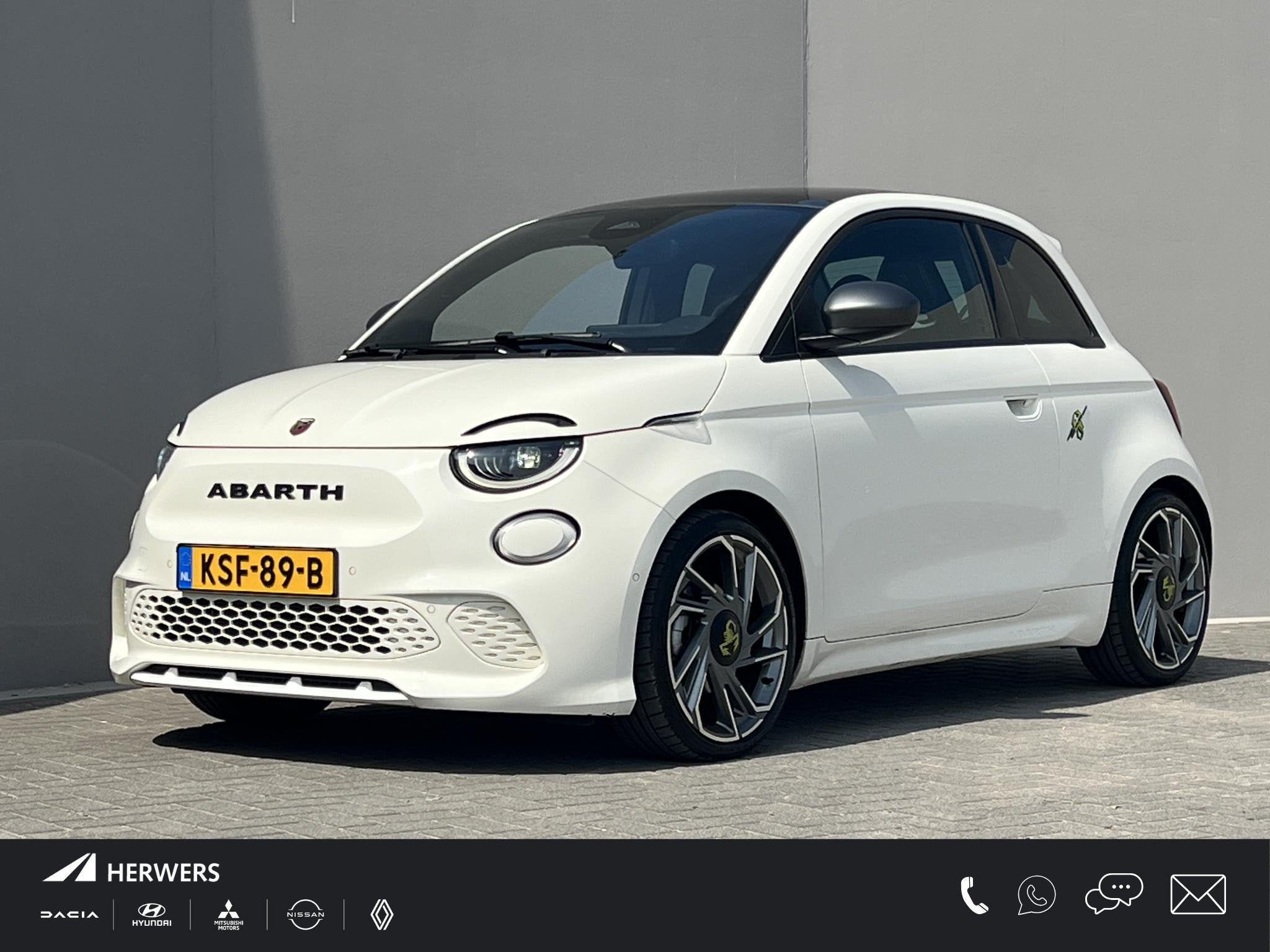 Abarth 500e Abarth Turismo 42 kWh / Accu SoH 98,43 % / CCS s, Auto's, Abarth, Gebruikt, https://media-marktplaats.export.dv.nl/23100139913/document-1.pdf