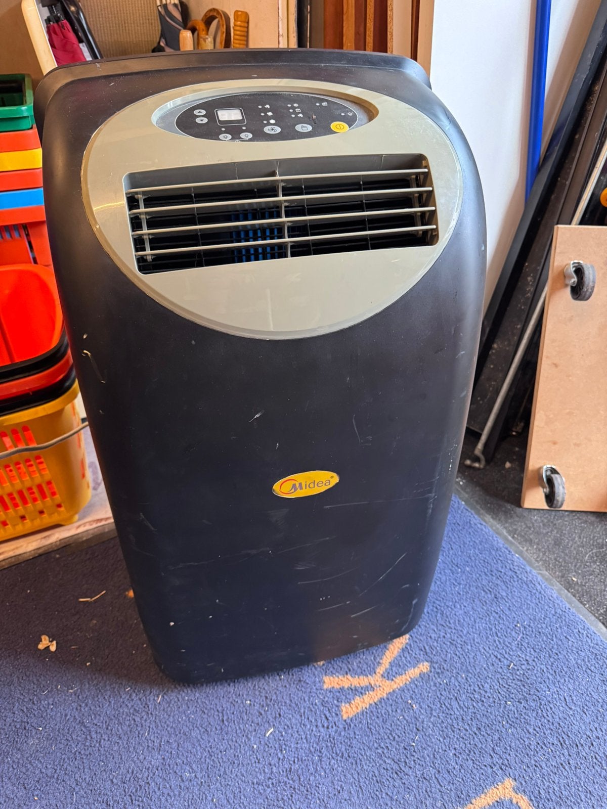 Midea mobiele airco, Witgoed en Apparatuur, Ophalen, Gebruikt, 3 snelheden of meer, Mobiele airco