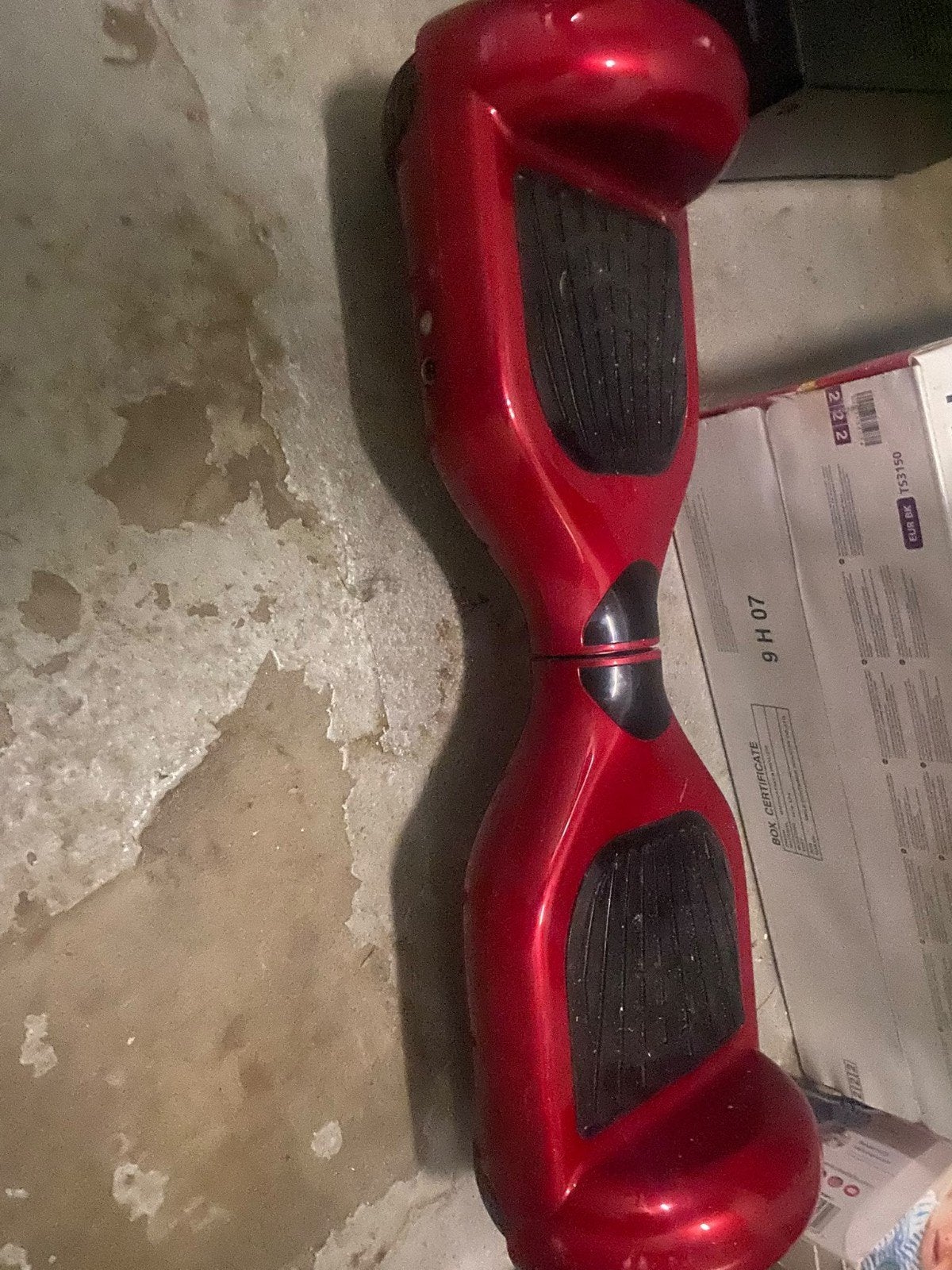 Rode Hoverboard - Zonder Oplader, Ophalen, Gebruikt, Elektrische step (E-scooter)