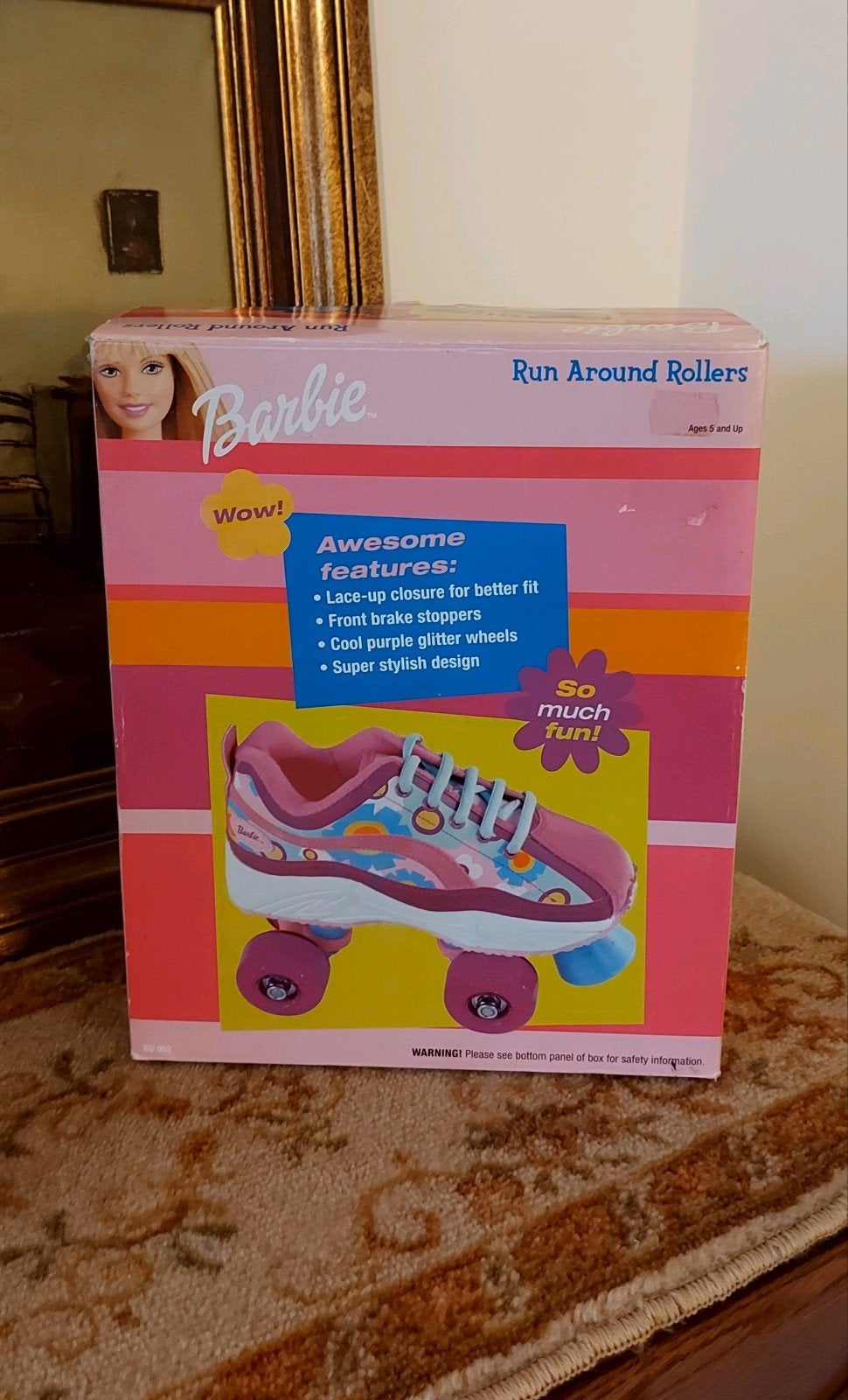 Nieuw! paar Vintage Barbie rolschaatsen, Kinderen en Baby's, Speelgoed | Poppenhuizen, Ophalen of Verzenden, Nieuw, Toebehoren