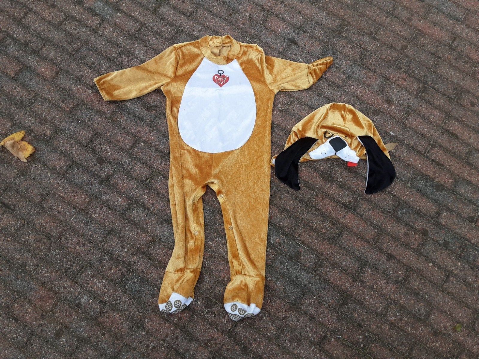 carnavals pakje hondje maat 86, Verzamelen, Ophalen, Zo goed als nieuw