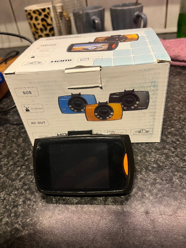 Dash Camcorder G30 Full HD met Night G Sensor, Ophalen of Verzenden, Zo goed als nieuw