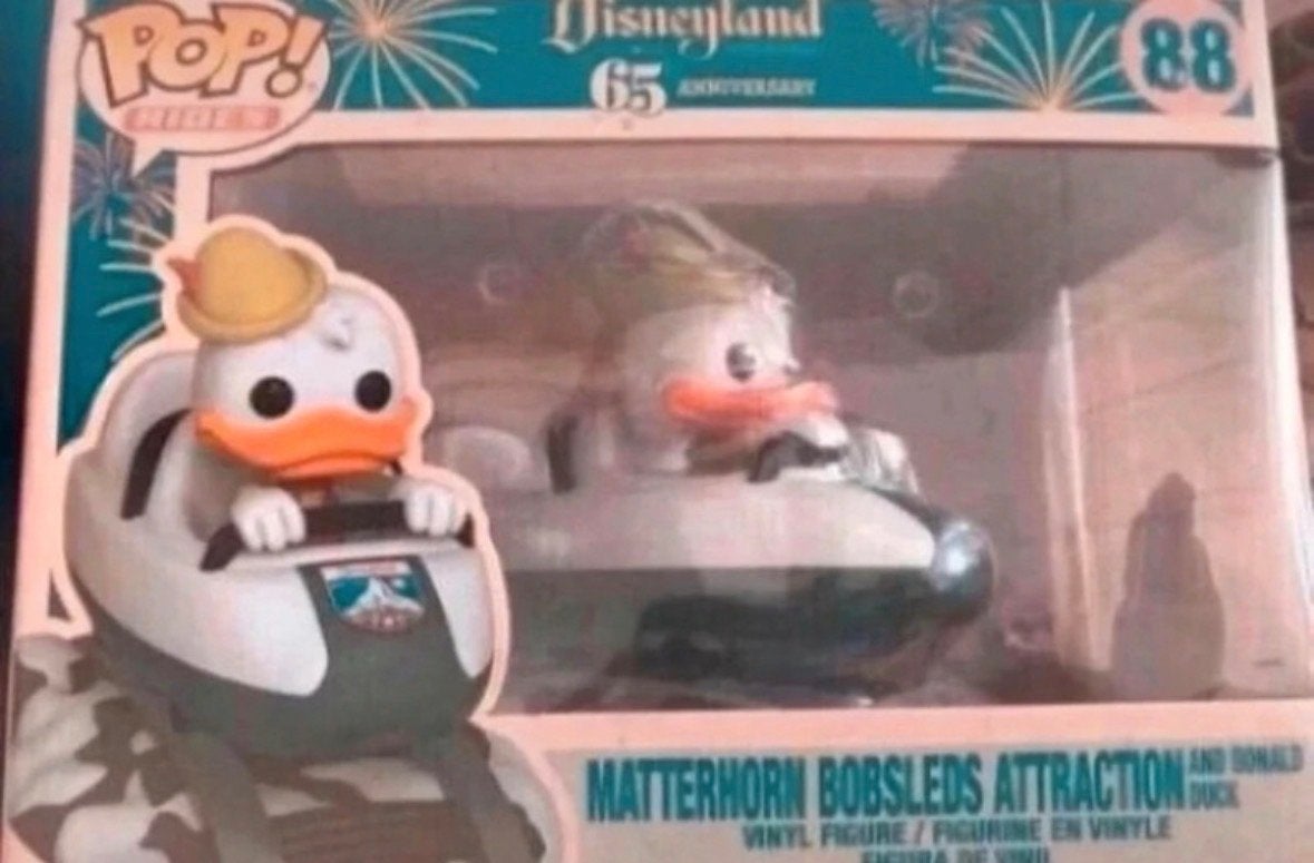 Funko Pop! Donald Duck Matterhorn Bobsleds Disneyland 65th, Verzamelen, Ophalen of Verzenden, Nieuw