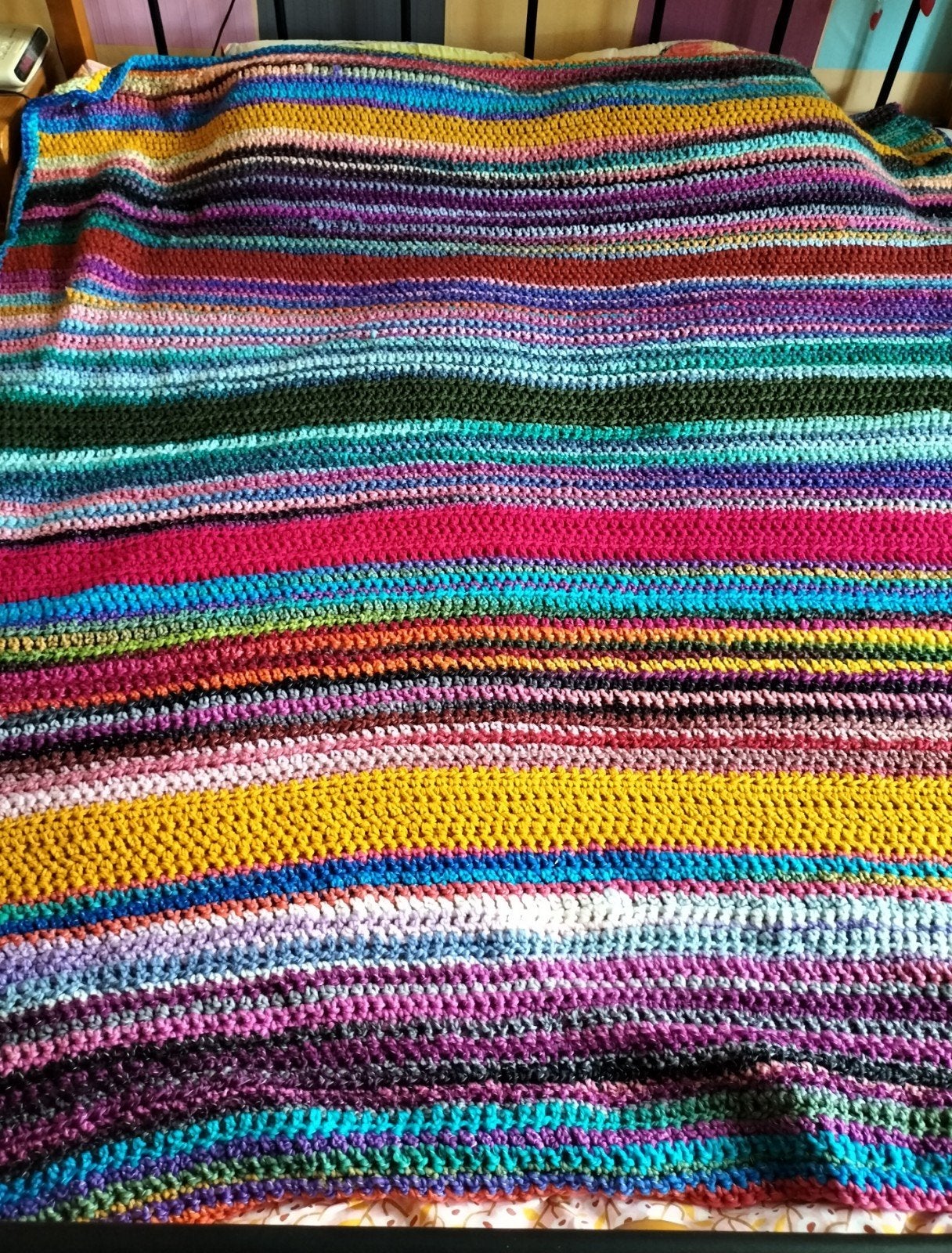 Sprei/woondeken, Overige kleuren, Gehaakt, Acryl, Nieuw