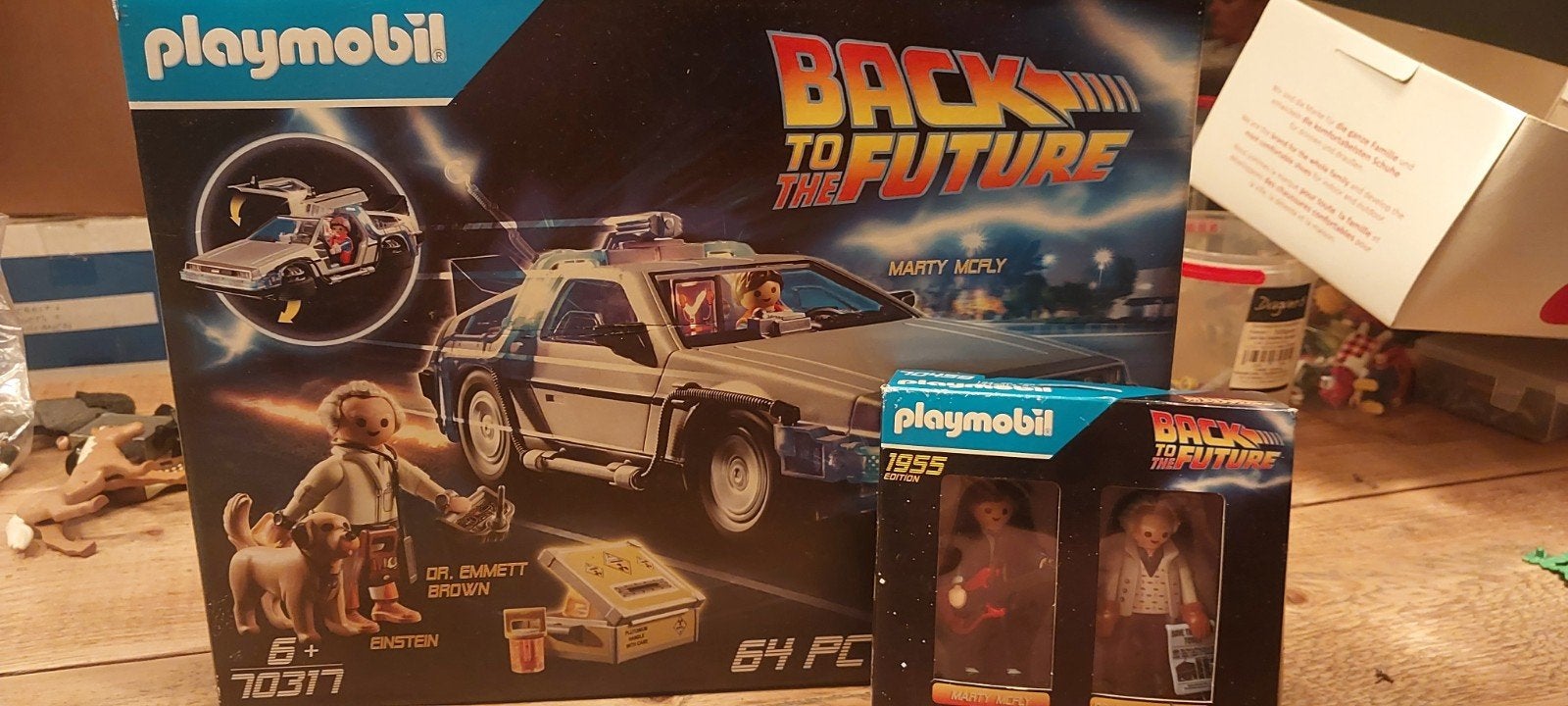 Playmobil Back to the Future DeLorean & Figuren, Ophalen of Verzenden, Zo goed als nieuw, Jongen of Meisje