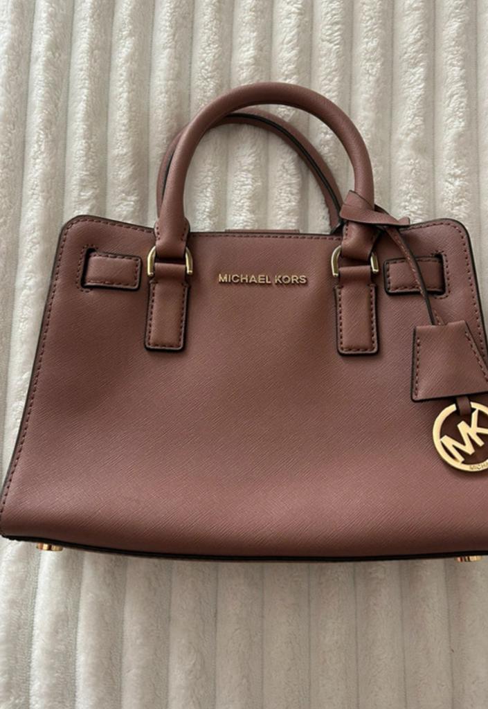 Michael Kors Dillon Saffiano Leather Satchel, Ophalen of Verzenden, Nieuw, Handtas