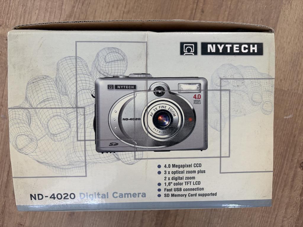 2 x Nytech ND4020 digitale fotocamera"s, Ophalen of Verzenden, 1980 tot heden, Fototoestel
