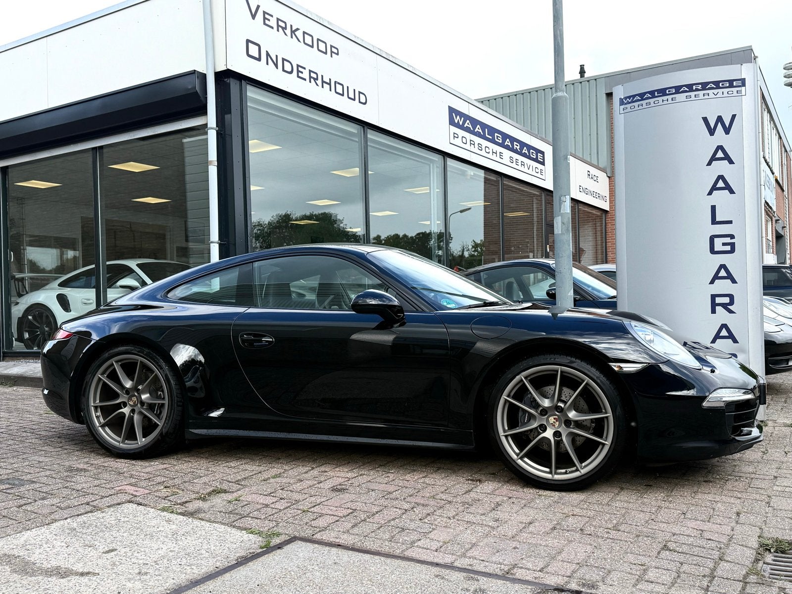 Porsche 911 3.4 Carrera 4 Coupe PDK 2015 Zwart, Auto's, Automaat, Elektronische parkeerrem, Zwart, 4 stoelen