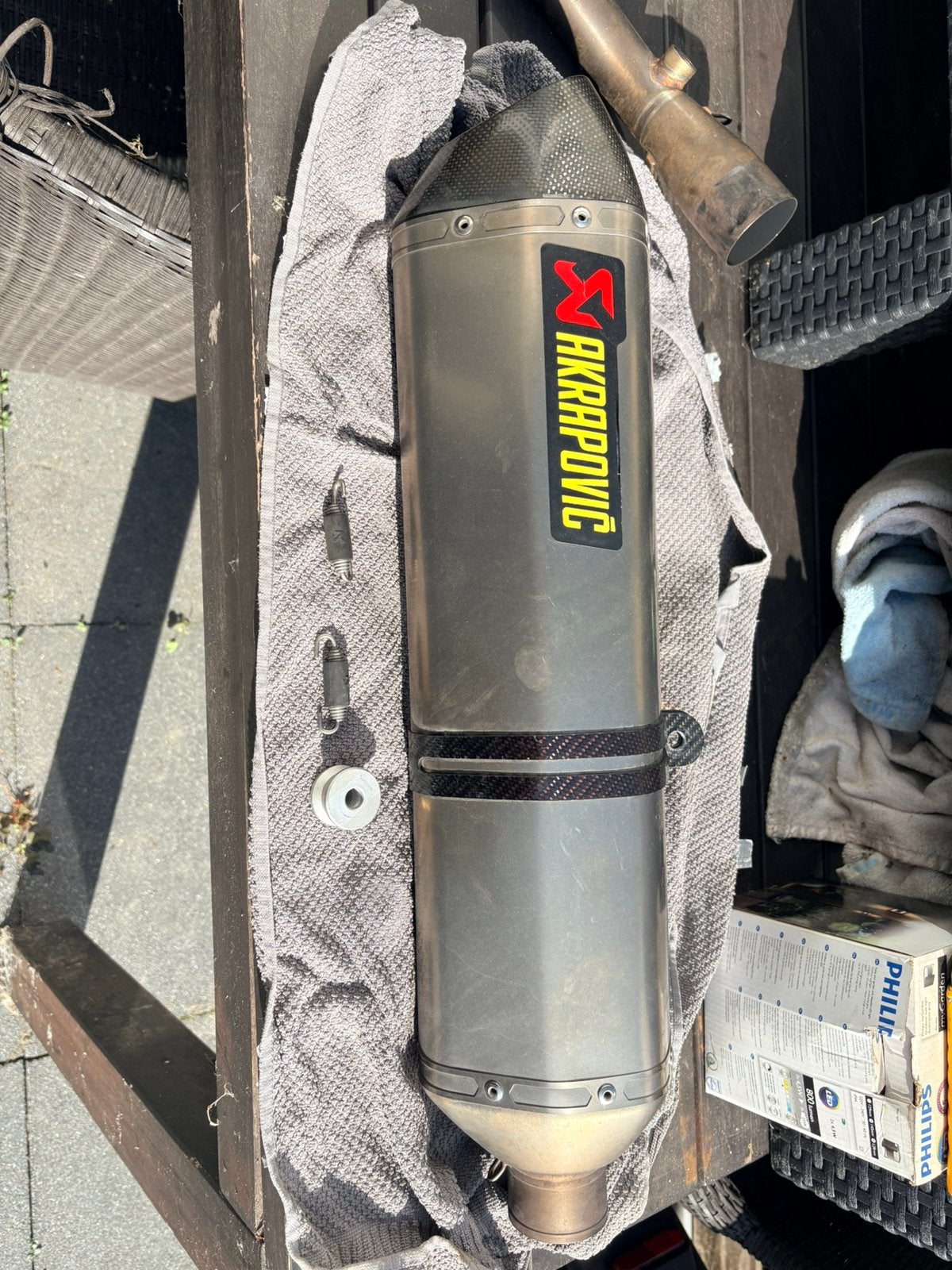 Yamaha tmax 530 en 560 uitlaat - Acrapovic, Auto-onderdelen, Ophalen
