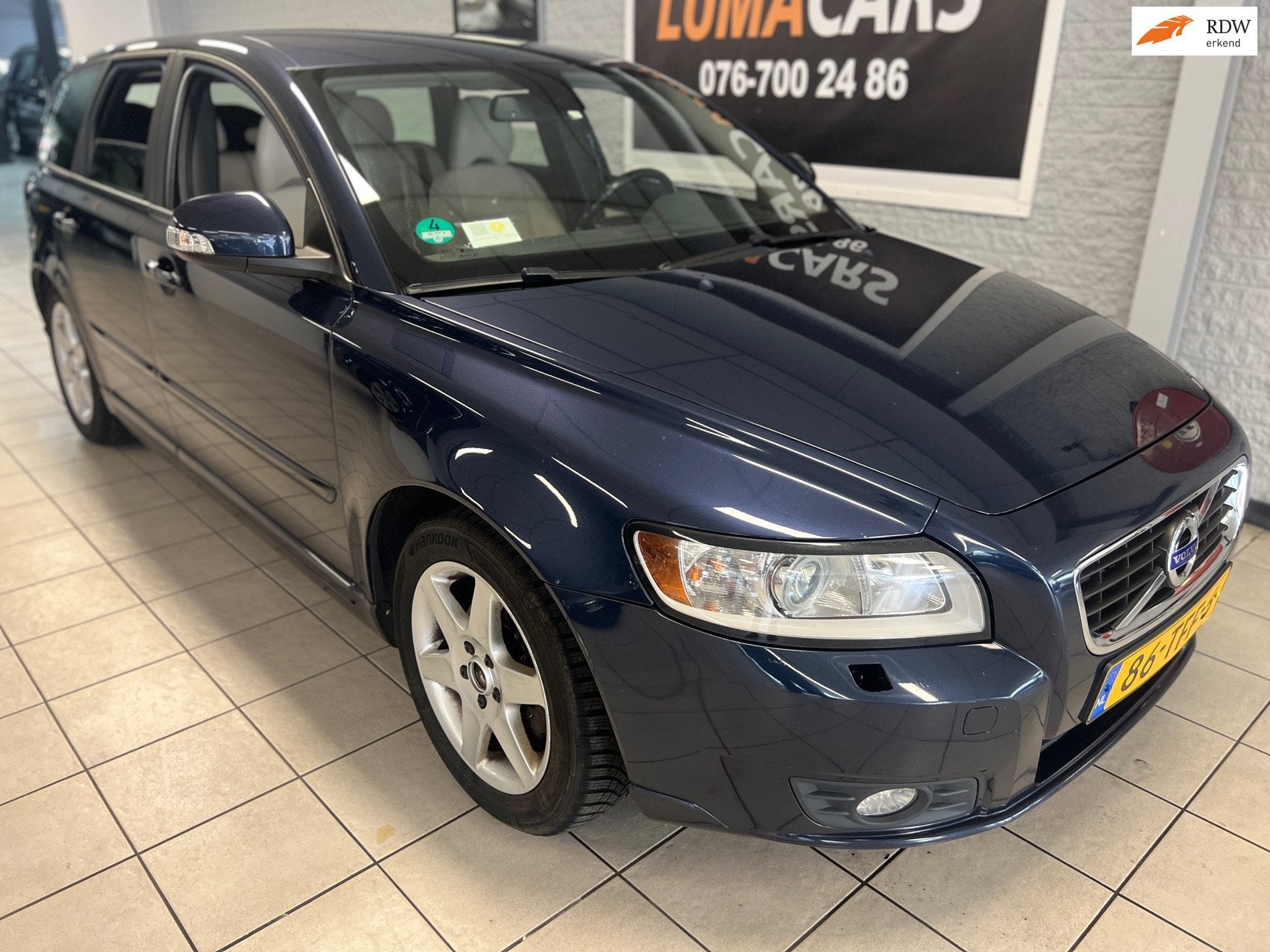 Volvo V50 1.6 D2 S/S Limited Edition|Dealer OH |Volle opties, Voorwielaandrijving, Euro 5, Gebruikt, 4 cilinders